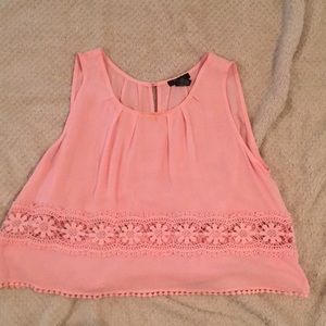 pink crop top!